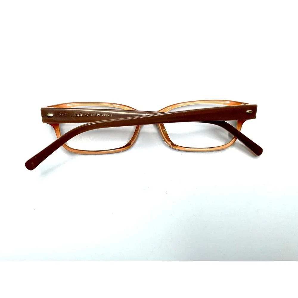 Kate Spade Lucyann 01Z7 Brown Rectangular Eyeglass Frames 49 15 135